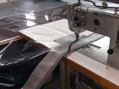 naprawa przedsionki do przyczep camp szycie i naprawa parasole, cabrio 